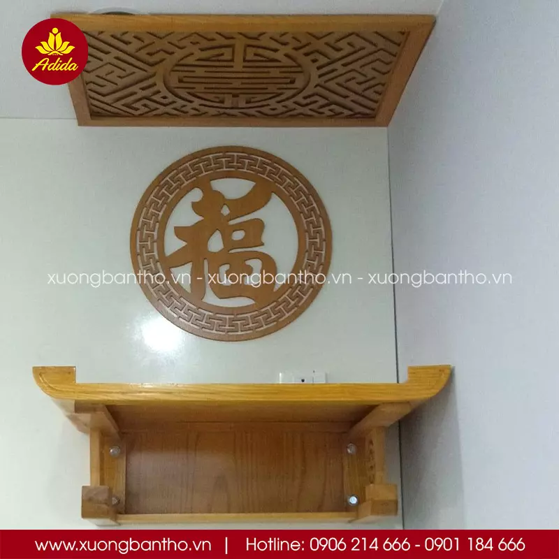 Kích Thước Bàn Thờ Treo Tường, Chiều Cao Treo Bàn Thờ Chuẩn