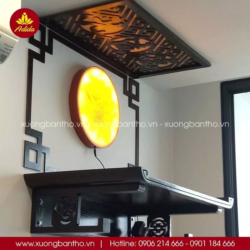 Kích Thước Bàn Thờ Treo Tường, Chiều Cao Treo Bàn Thờ Chuẩn