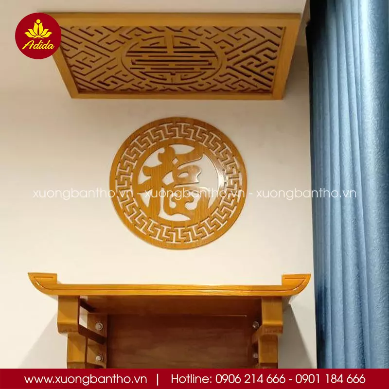 Kích Thước Bàn Thờ Treo Tường, Chiều Cao Treo Bàn Thờ Chuẩn
