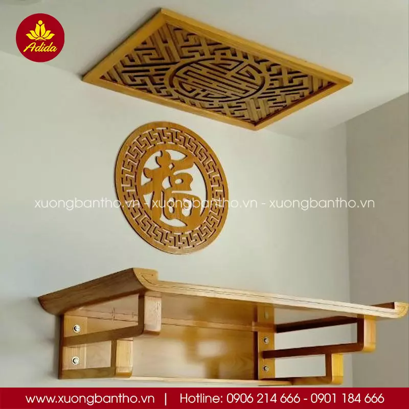 Kích Thước Bàn Thờ Treo Tường, Chiều Cao Treo Bàn Thờ Chuẩn