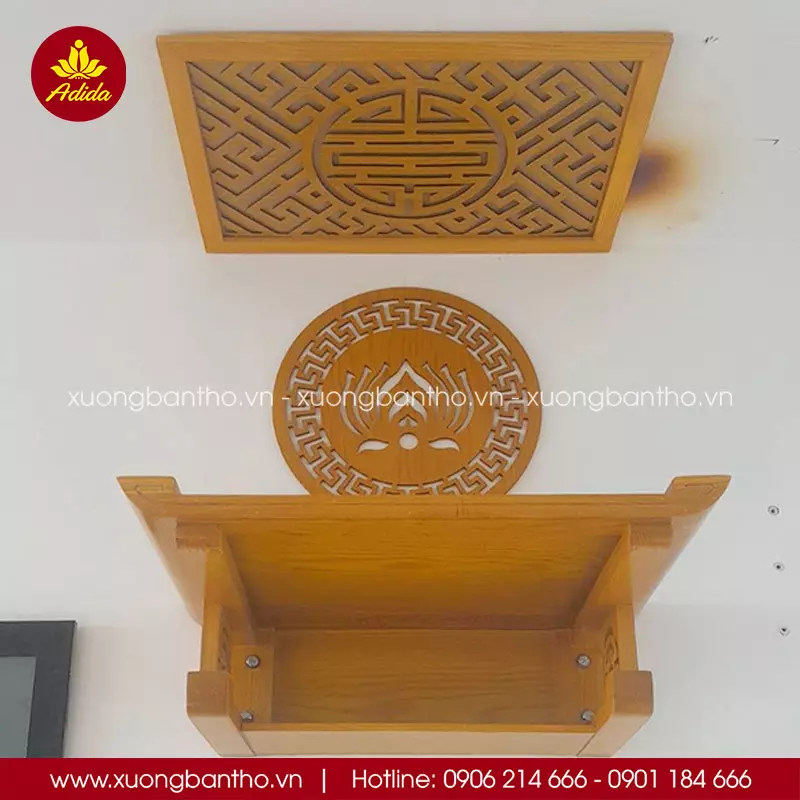 Kích Thước Bàn Thờ Treo Tường, Chiều Cao Treo Bàn Thờ Chuẩn