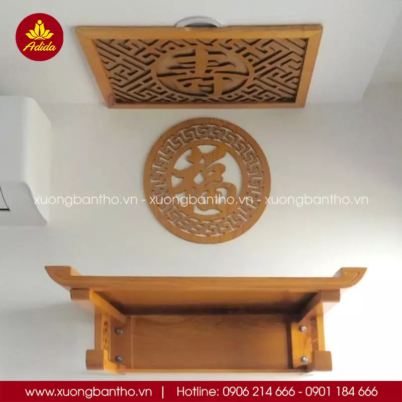 Kích Thước Bàn Thờ Treo Tường, Chiều Cao Treo Bàn Thờ Chuẩn
