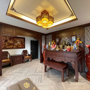 Không gian phòng thờ
